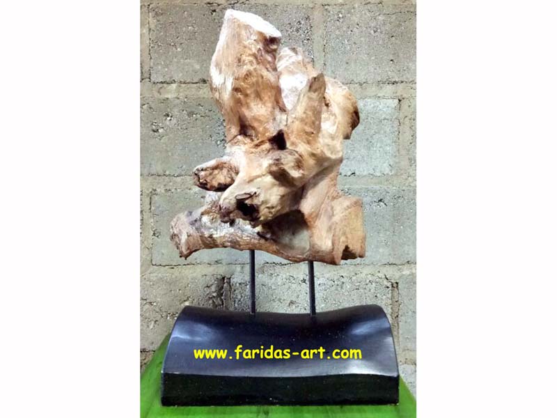 Hiasan dari Akar Fosil-Natural